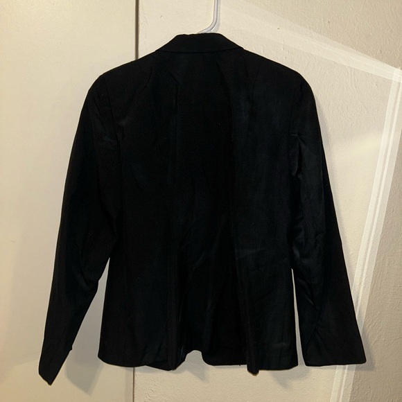 US NAVY jacket Women Service Dress Black Blazer Suit with Silver Buttons - Picture 7 of 10